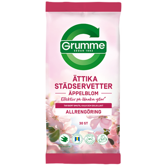 Grumme Städservetter Ättika Äppelblom 30 st
