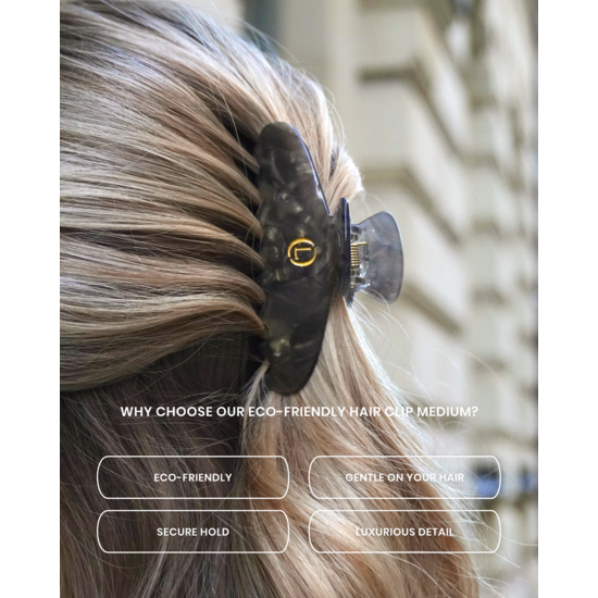 Lenoites Eco-Friendly Claw Clip Medium Oliv