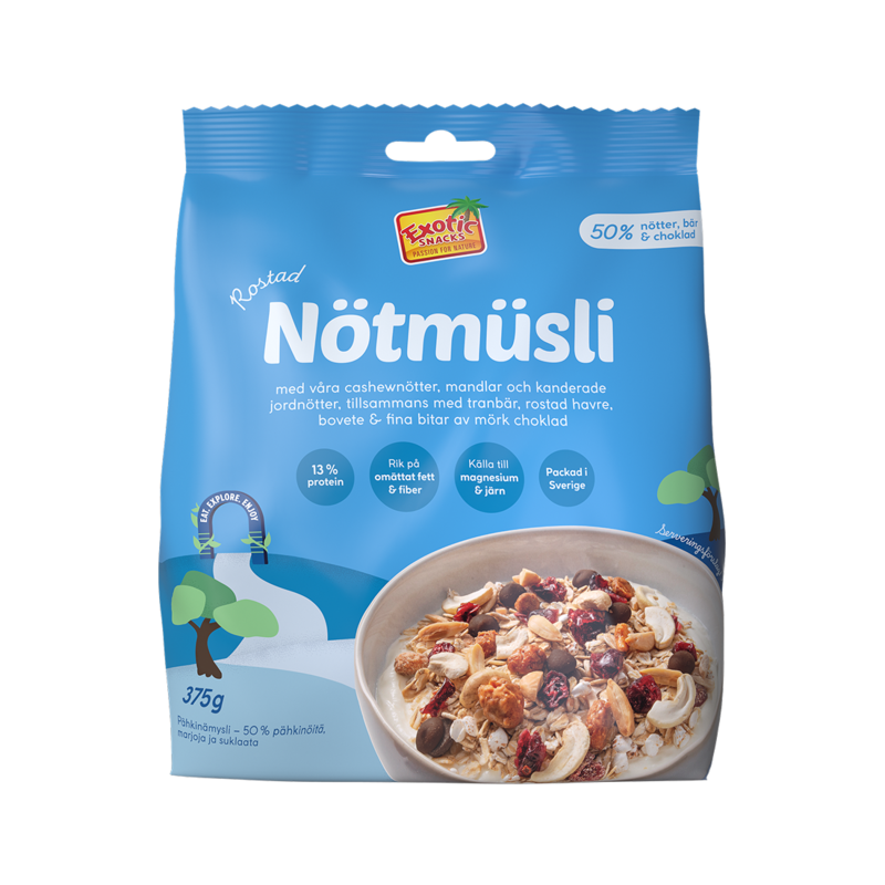 Exotic Snacks Nötmüsli 375 g