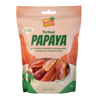 Exotic Snacks Torkad Papaya 180 g