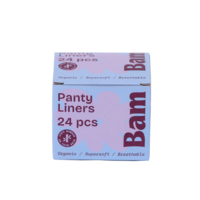BAM Organic Bamboo Liners 24 st