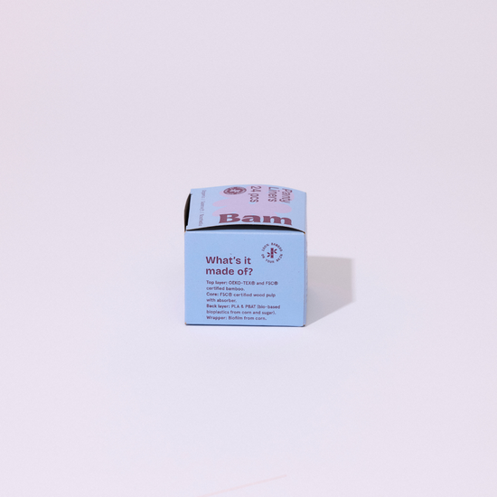 BAM Organic Bamboo Liners 24 st