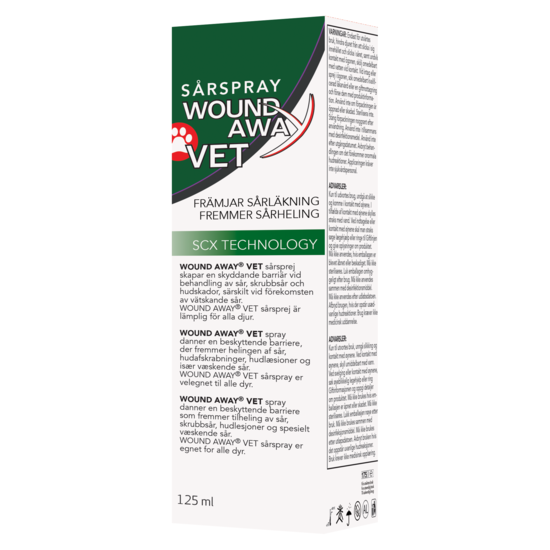 Wound Away Sårspray VET 125 ml