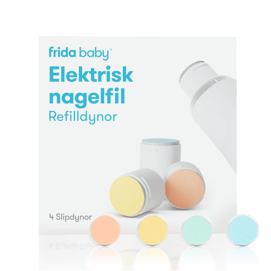 Frida Baby Elektrisk Nagelfil Refilldynor 4 st