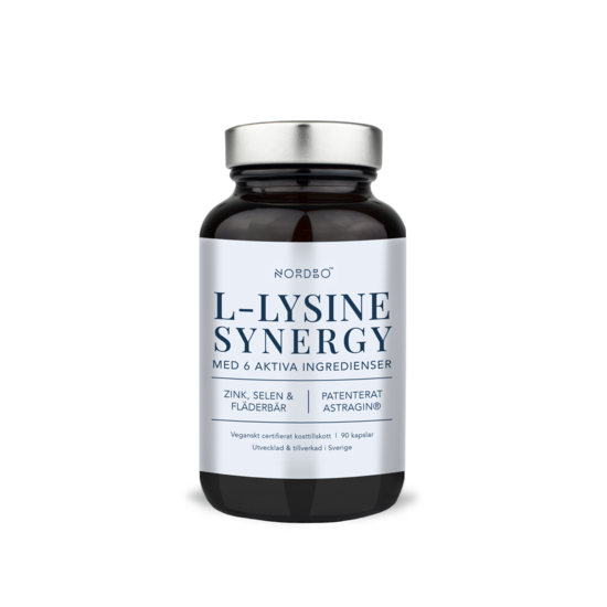 Nordbo L-Lysine Synergy 90 kapslar 