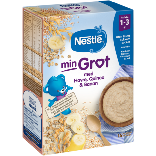 Nestlé Min Gröt Havre/Quinoa/Banan 450 g