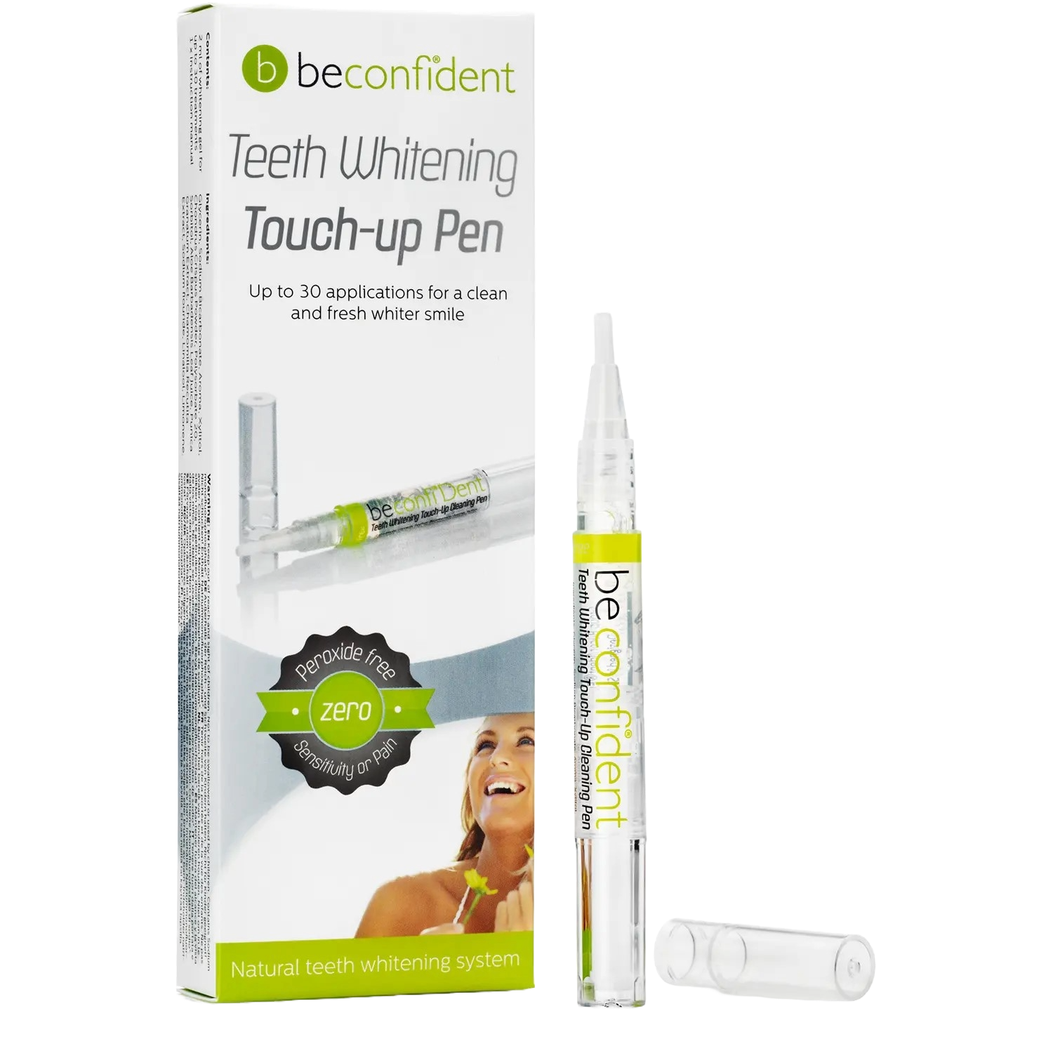 Beconfident Teeth Whitening PaP Touch-Up Pen 2 ml