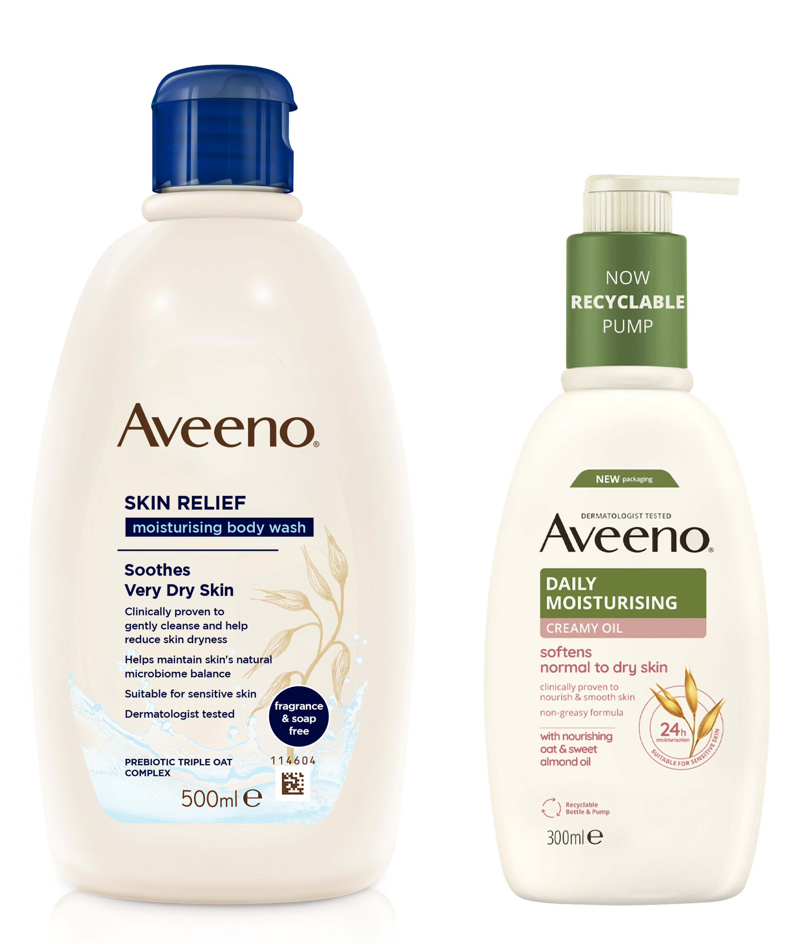 Aveeno Moisturising Shower Duo
