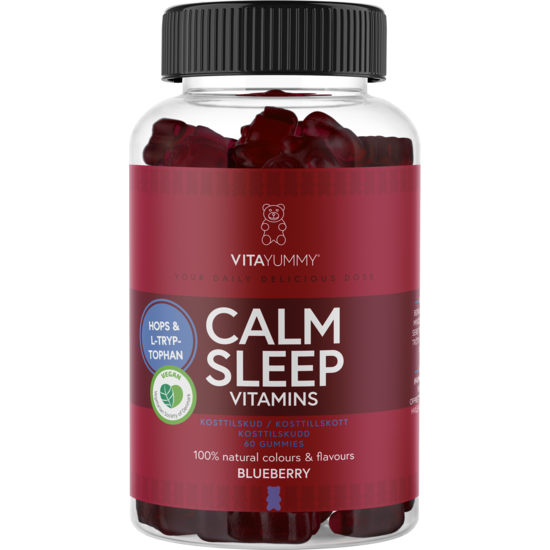VitaYummy Calm Sleep Blueberry 60 gummies