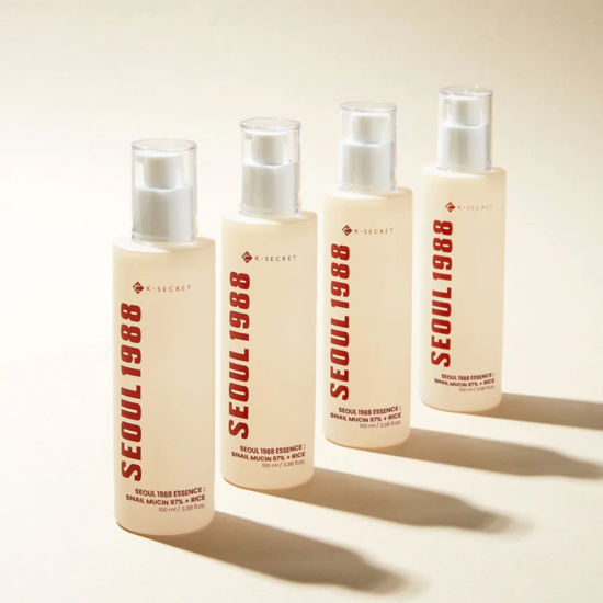 K-Secret SEOUL 1988 Essence Snail Mucin 97% + Rice 100 ml