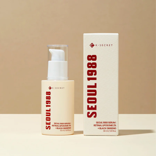 K-Secret SEOUL 1988 Serum Retinal Liposome 2% + Black Ginseng 30 ml