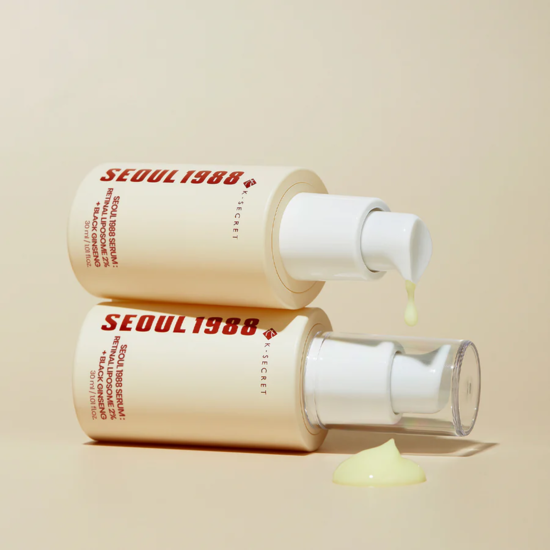 K-Secret SEOUL 1988 Serum Retinal Liposome 2% + Black Ginseng 30 ml