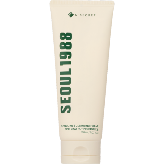 K-Secret SEOUL 1988 Cleansing Foam Pine Cica 1% + Probiotics 150 ml