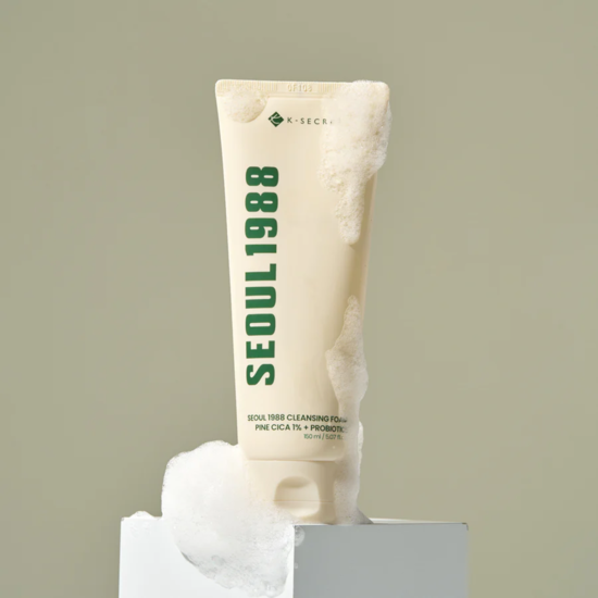 K-Secret SEOUL 1988 Cleansing Foam Pine Cica 1% + Probiotics 150 ml