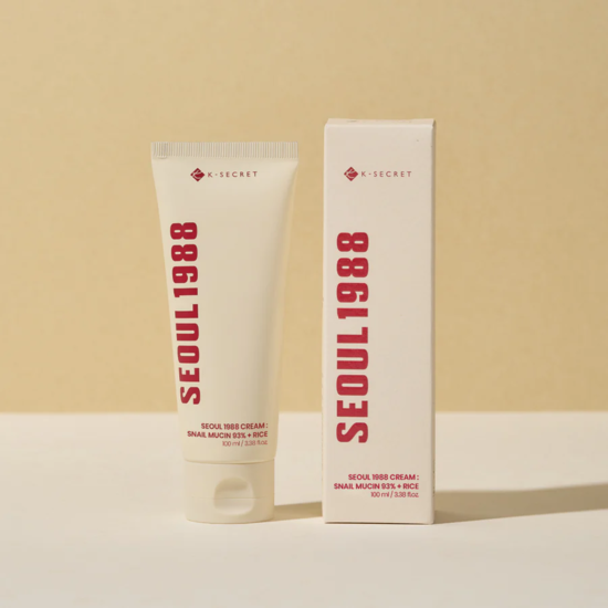 K-Secret SEOUL 1988 Cream Snail Mucin 93% + Rice 100 ml
