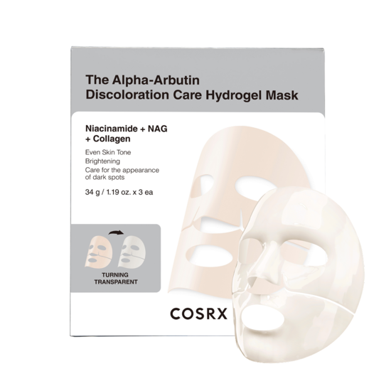 COSRX The Alpha-Arbutin Discoloration Care Hydrogel Mask 3 st