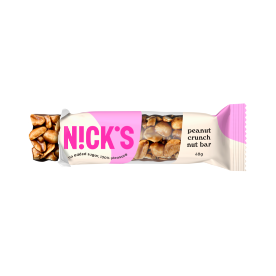 Nicks Nut Bar Peanut Crunch 40 g