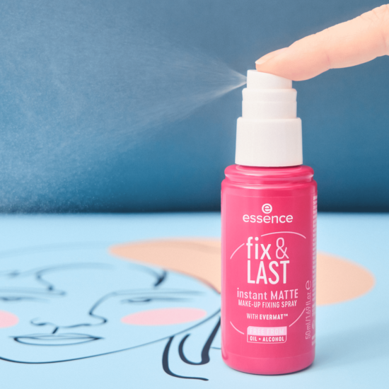 essence Fix & Last Instant Matte Make-Up Fixing Spray 50 ml