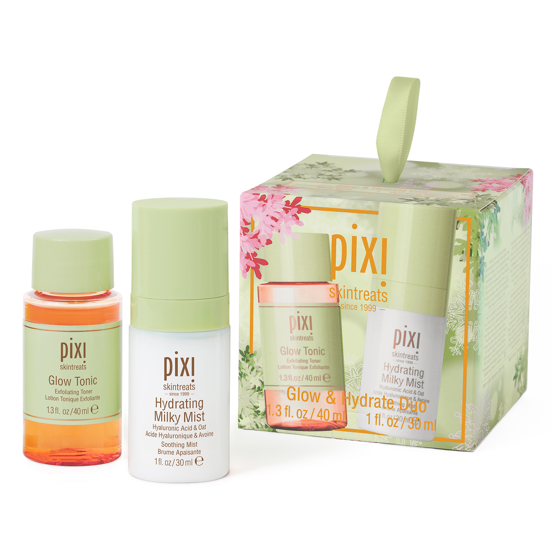 Pixi Glow & Hydrate Duo Ornament Kit