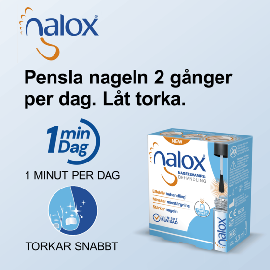 Nalox Nagelsvampsbehandling 3,3 ml