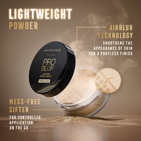 Max Factor Facefinity Pro Blur Loose Powder 3 Rosy Silk 11 g