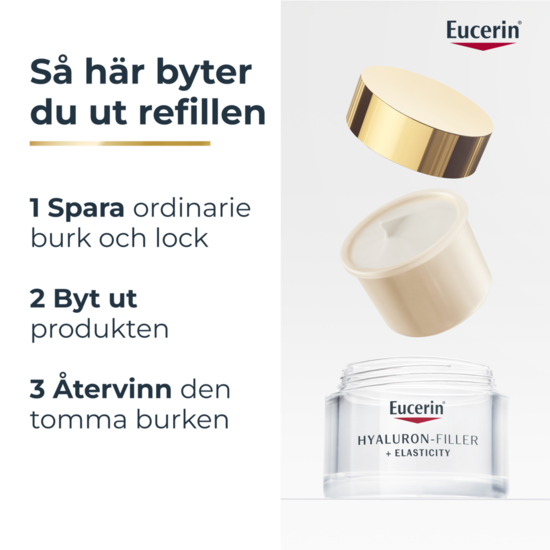 Eucerin Hyaluron-Filler + Elasticity Day Cream SPF30 Refill 50 ml
