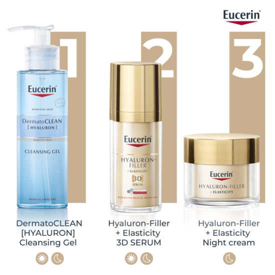 Eucerin Hyaluron-Filler + Elasticity Night Cream Refill 50 ml