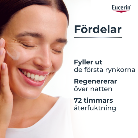 Eucerin Hyaluron-Filler + 3x Effect Hydra Night Gel 50 ml