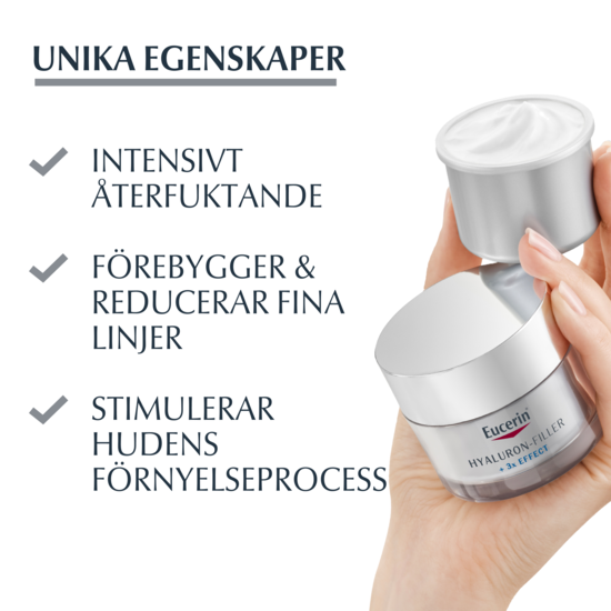Eucerin Hyaluron-Filler + 3x Effect Day Dry Skin SPF15 Refill 50 ml