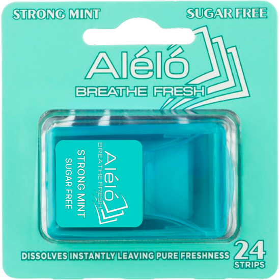 Aléló Strong Mint Fresh Breath 24 st
