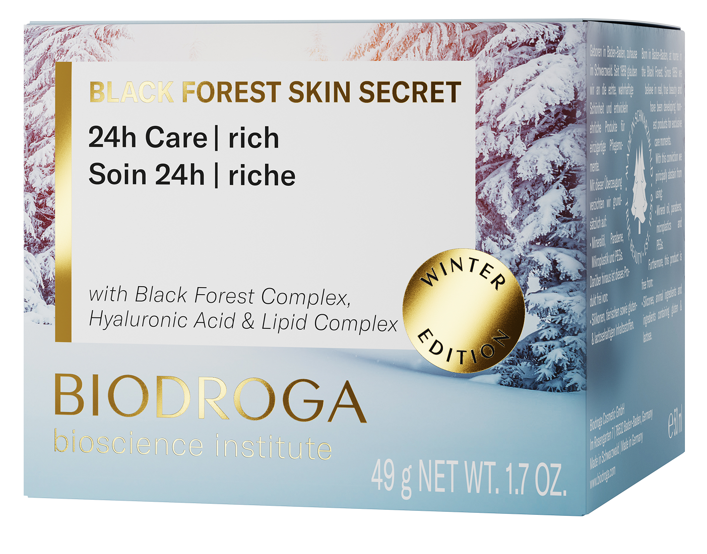 Biodroga Bioscience Institute Black Forest Skin Secret Winter Edition 50 ml