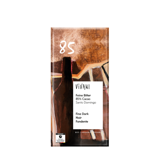 Vivani Mörk 85% EKO 80 g