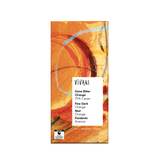 Vivani Mörk Apelsin EKO 80 g