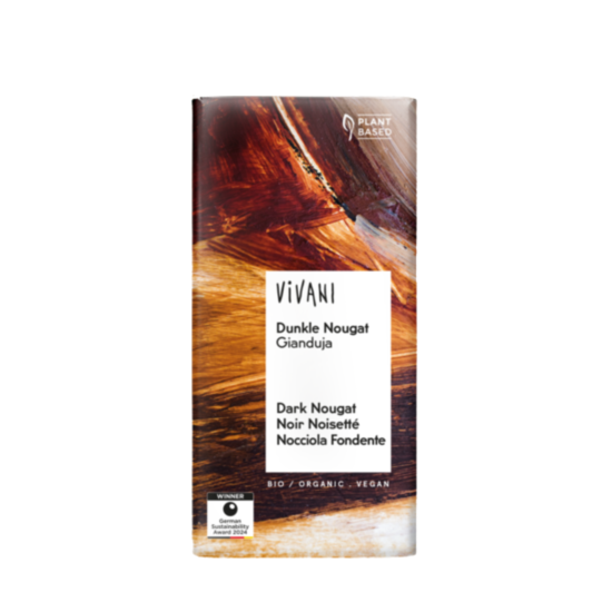 Vivani Mörk Nougat EKO 80 g