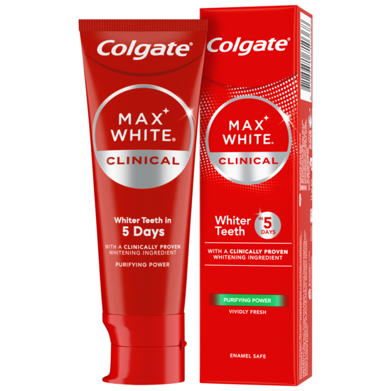 Colgate Tandkräm Max White Clinical 75 ml
