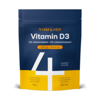 4HIM&HER Vitamin D3 100 µg/4000IU 365 tabletter