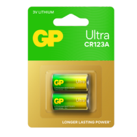 GP Batteries Ultra Litium Batteri CR123A 2 st