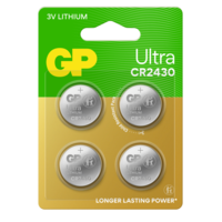 GP Batteries Ultra Litium Knappcell CR2430 4 st
