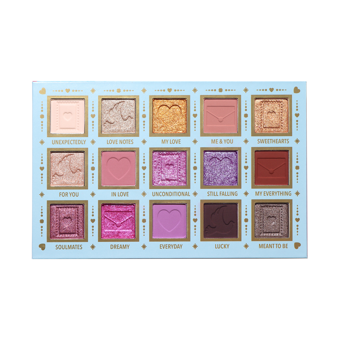 MOIRA I′m Falling For You Pressed Pigment Palette