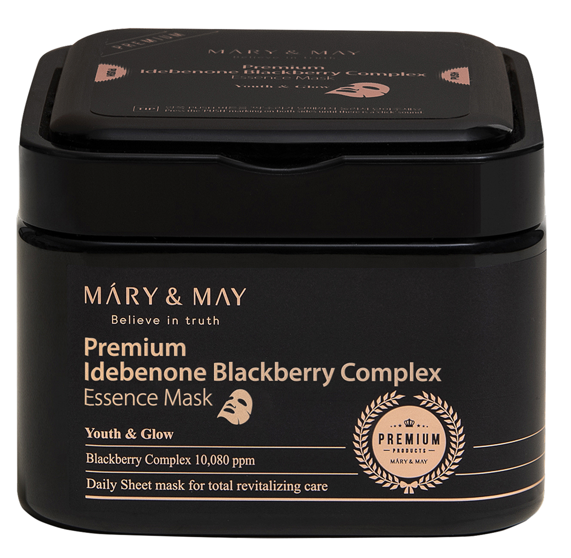 Mary&May Premium Idebenone Blackberry Complex Essence Mask 20 st