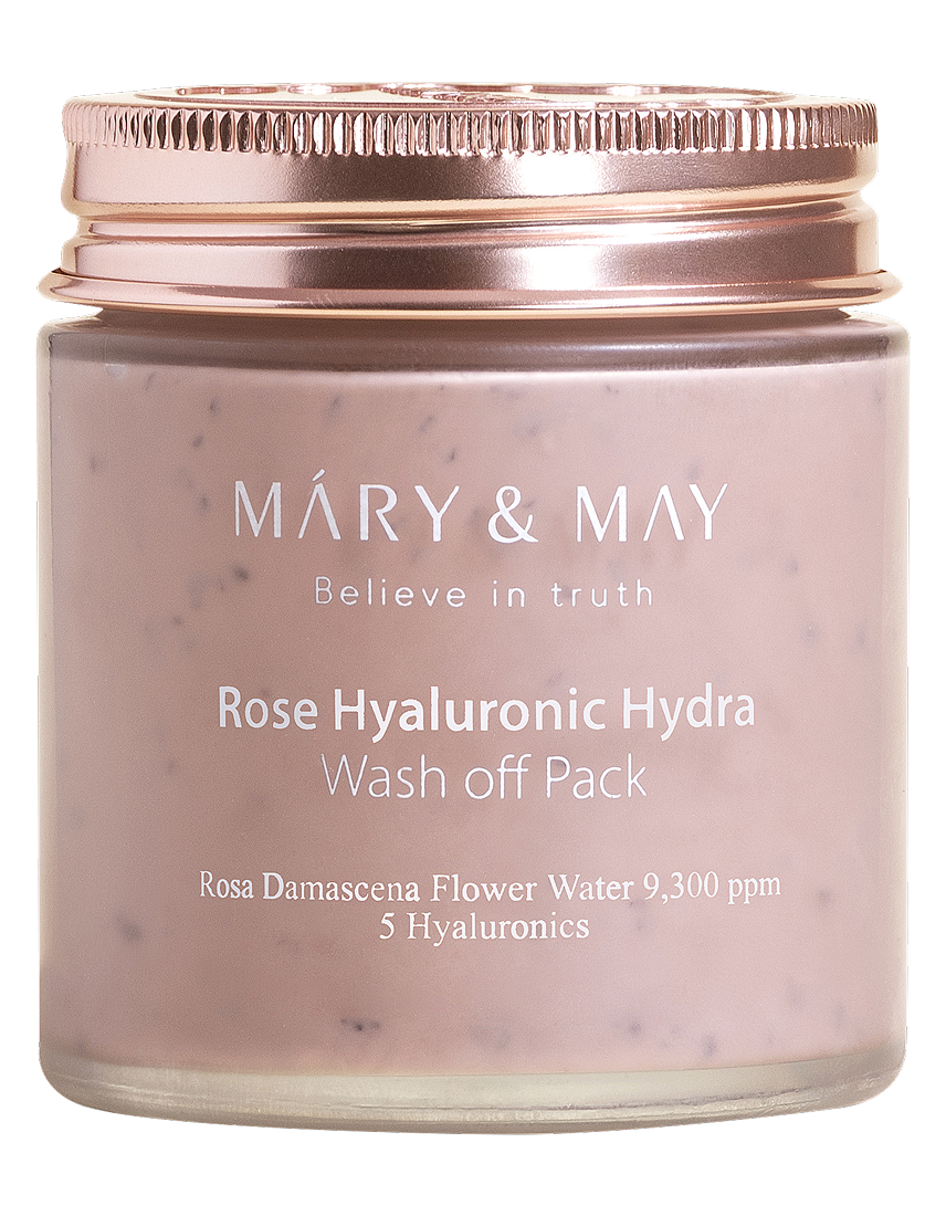 Mary&May Rose Hyaluronic Hydra Wash off Pack 125 g