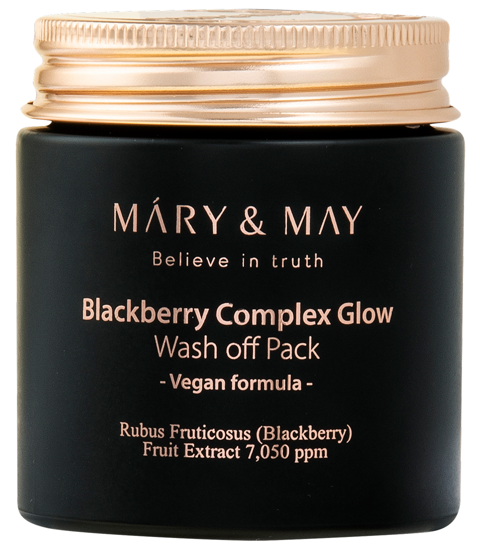 Mary&May Blackberry Complex Glow Wash off Pack 125 g
