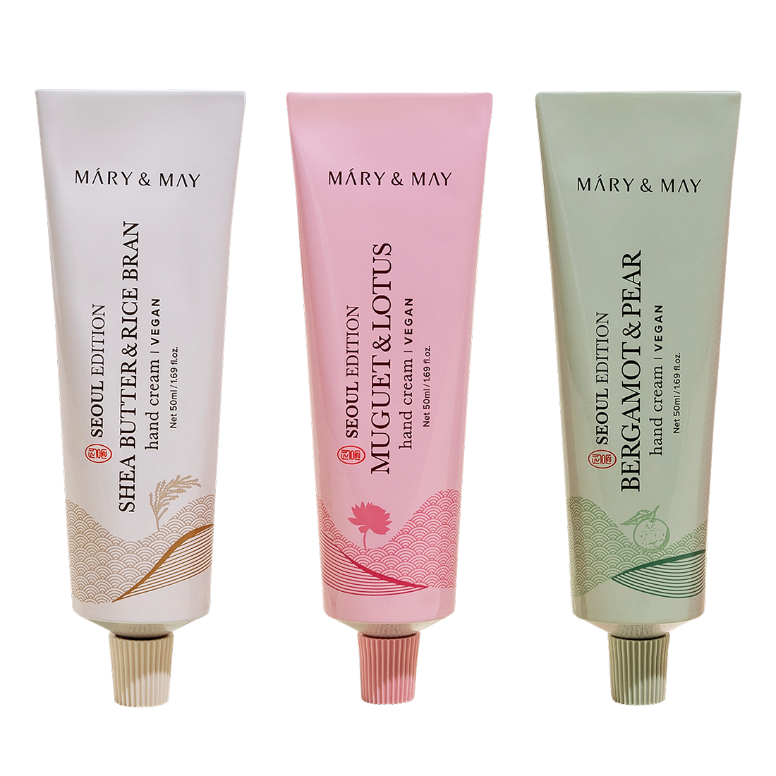 Mary&May Seoul Edition Hand Cream Trio Set 3 x 50 ml