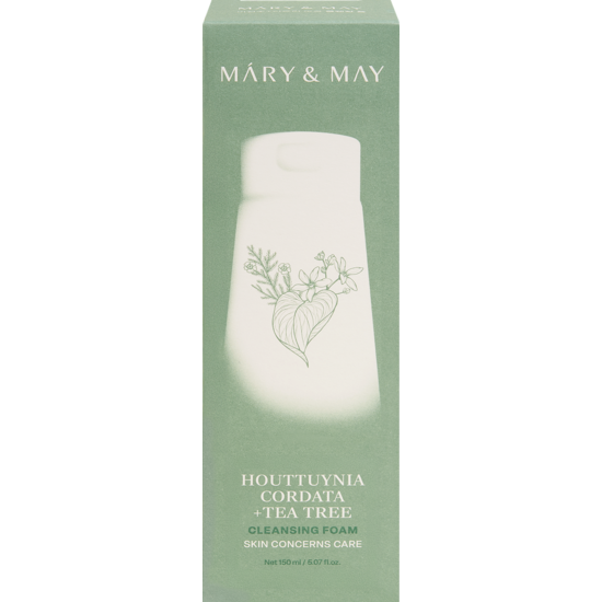 Mary&May Houttuynia Cordata+Tea Tree Cleansing Foam 150 ml