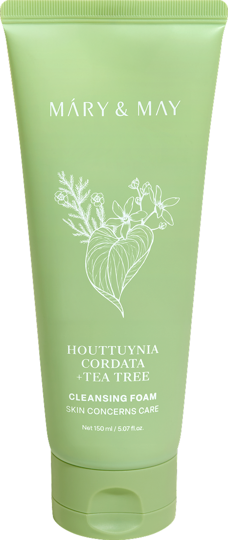 Mary&May Houttuynia Cordata+Tea Tree Cleansing Foam 150 ml