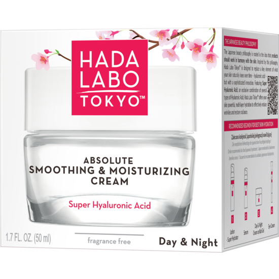 Hada Labo Tokyo Absolute Smoothing & Moisturising Cream 50 ml