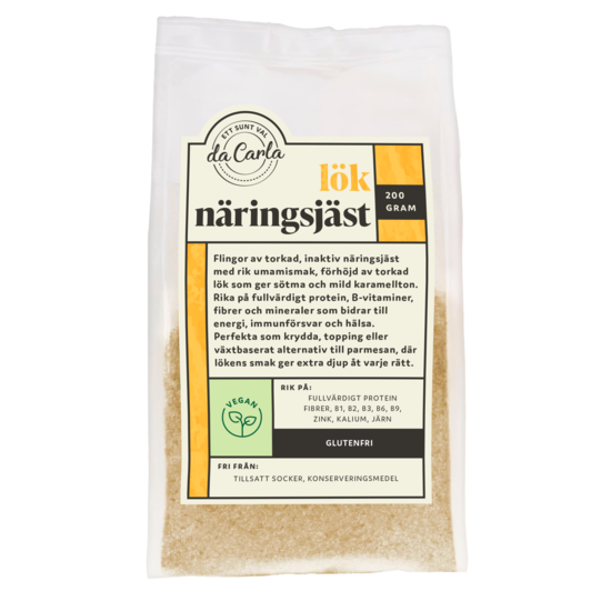 da Carla Näringsjästflingor Lök 200 g