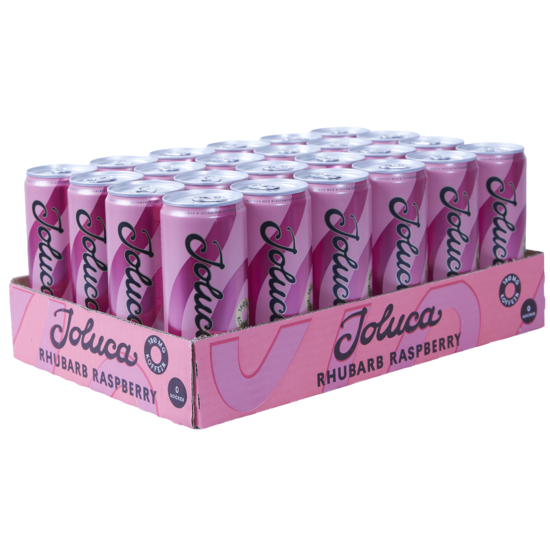 Joluca Rhubarb Raspberry 330 ml 24-pack