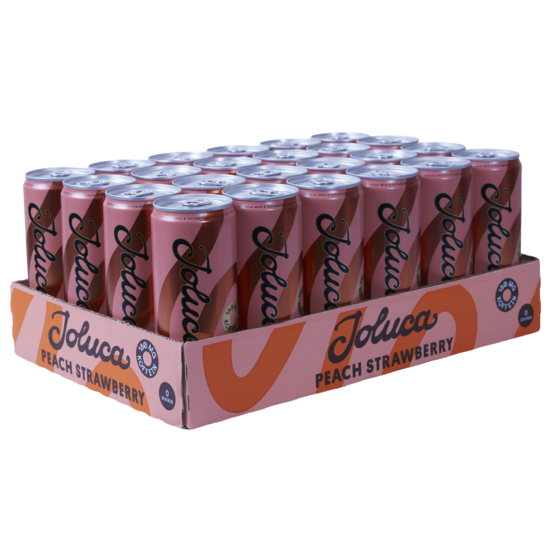 Joluca Peach Strawberry 330 ml 24-pack