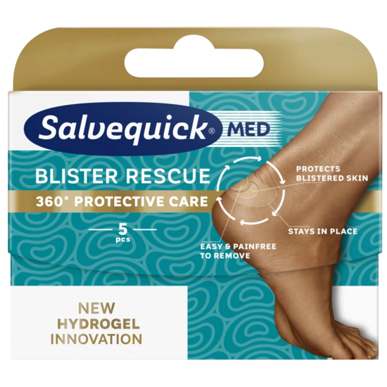 SalvequickMED Blister Rescue Original plåster 5 st